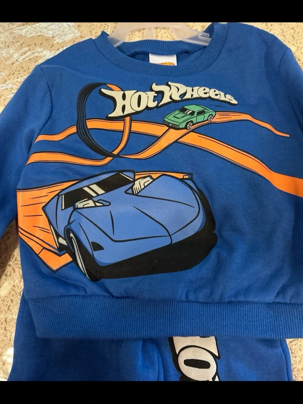 Hot wheels 2 piece jogger super soft size 24 months brand new